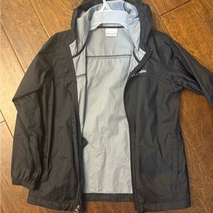 Columbia Kids Black Raincoat